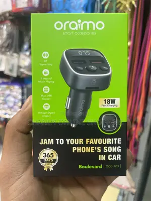 Oraimo Car Bluetooth Boulevard With Dual USB Ports,