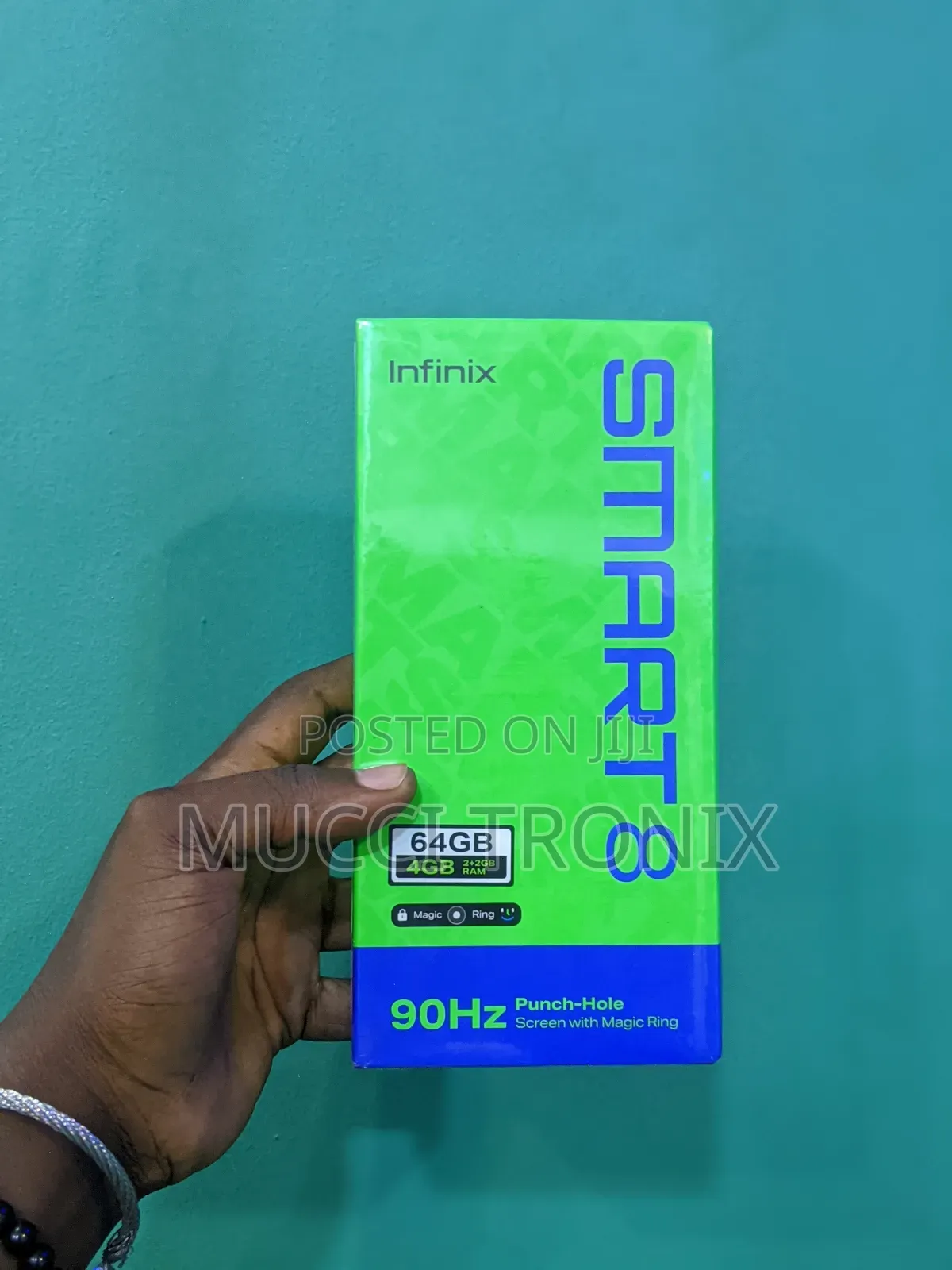 New Infinix Smart 8 64 GB Black