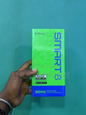 New Infinix Smart 8 64 GB Black