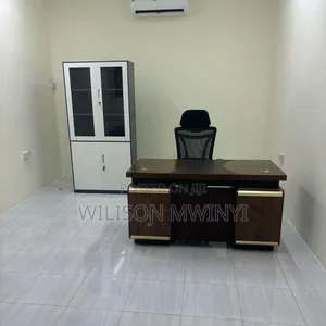 Office Table and Cabinet and Chair Full Set