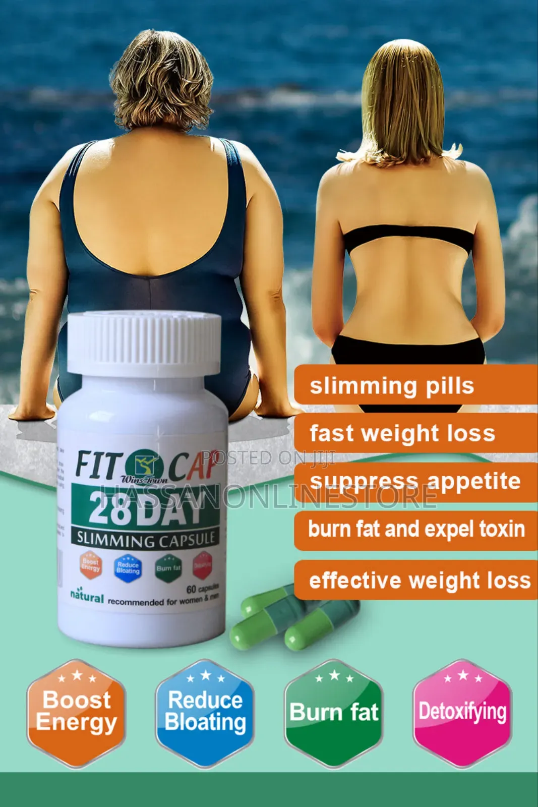 Wins Town Fit Cap 28 Days Slimming Capsule 60