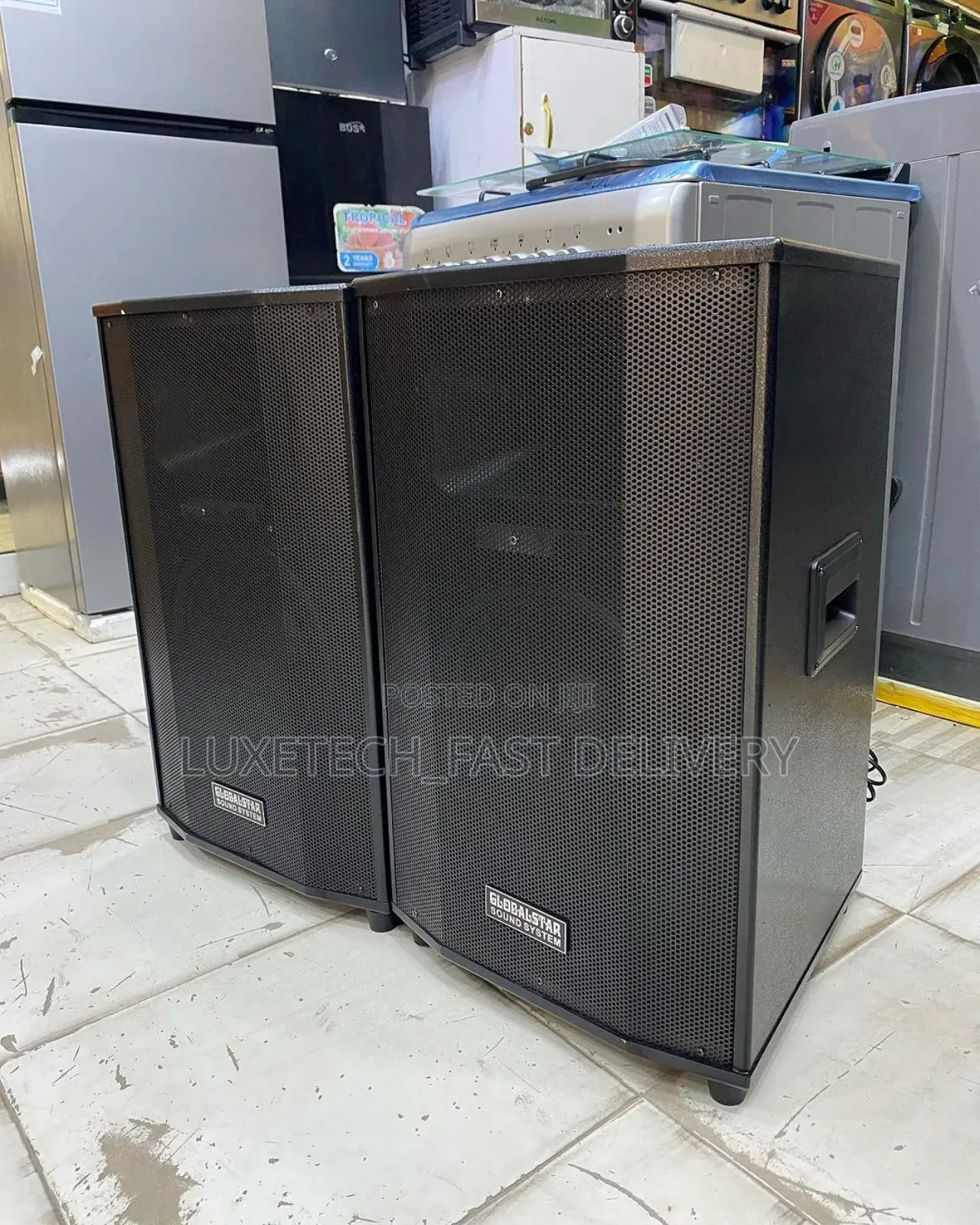 Global Star Sound Speakers Double