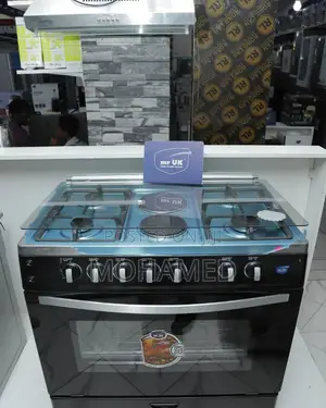 Mr UK Cooker/Jiko 4 Gas 2 Electric Plates