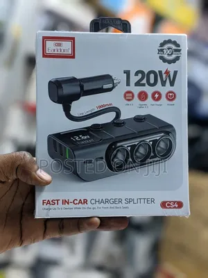 Fast in Car Charger Splitter