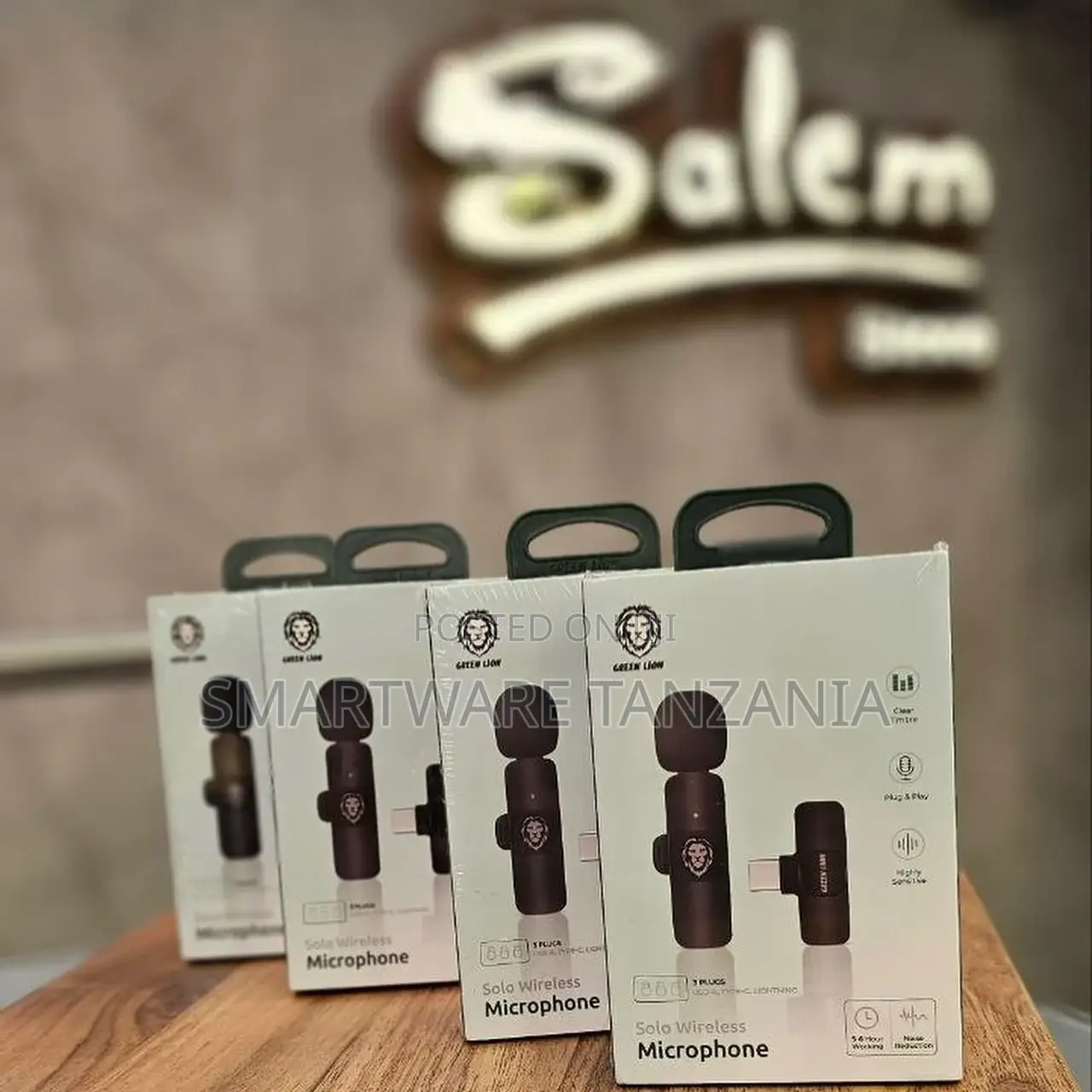 Wireless Lapel Podcast Microphone Mic For Video Recording