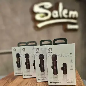 Wireless Lapel Podcast Microphone Mic For Video Recording