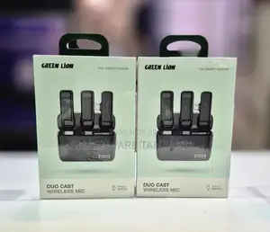 Wireless Lavalier Microphone, 2.4ghz Noise Cancellation