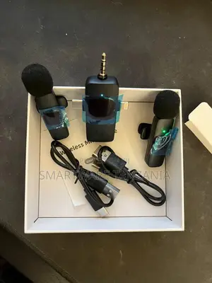Wireless Microphone Mic For Vlogging, Livestream And Podcast