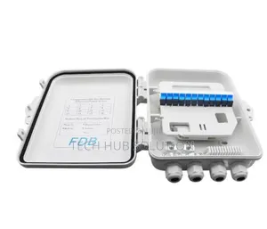 12 Full Mode Simplex Wall Mount ABS Fiber Optic Patch Panel