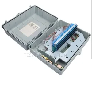 Empty 24 Port Wall Mount ABS Fiber Optic Patch Panel