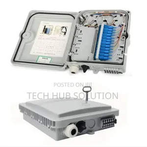 Empty 48 Port Wall Mount ABS Fiber Optic Patch Panel
