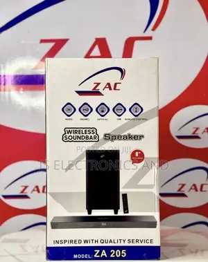 Zac Soundbar Wireless Speaker Bluetooth Support High Super Bass Za-205