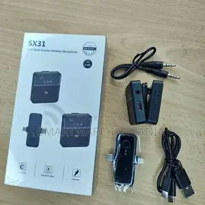 3 In 1 Wireless Microphone For iPhone/Android/DSLR Camera