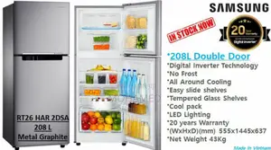 Samsung Fridge/Friji Model 26rt 208L