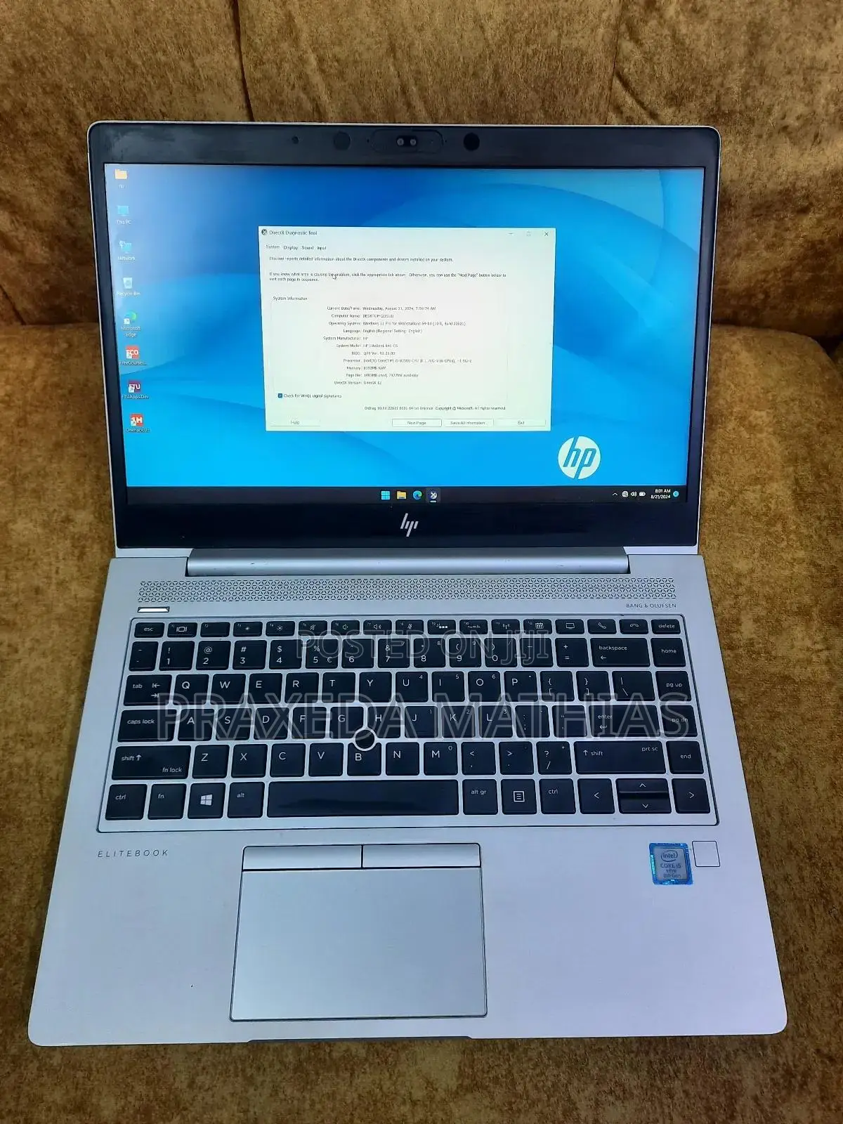 Laptop HP EliteBook 840 G5 8GB Intel Core I5 SSD 256GB