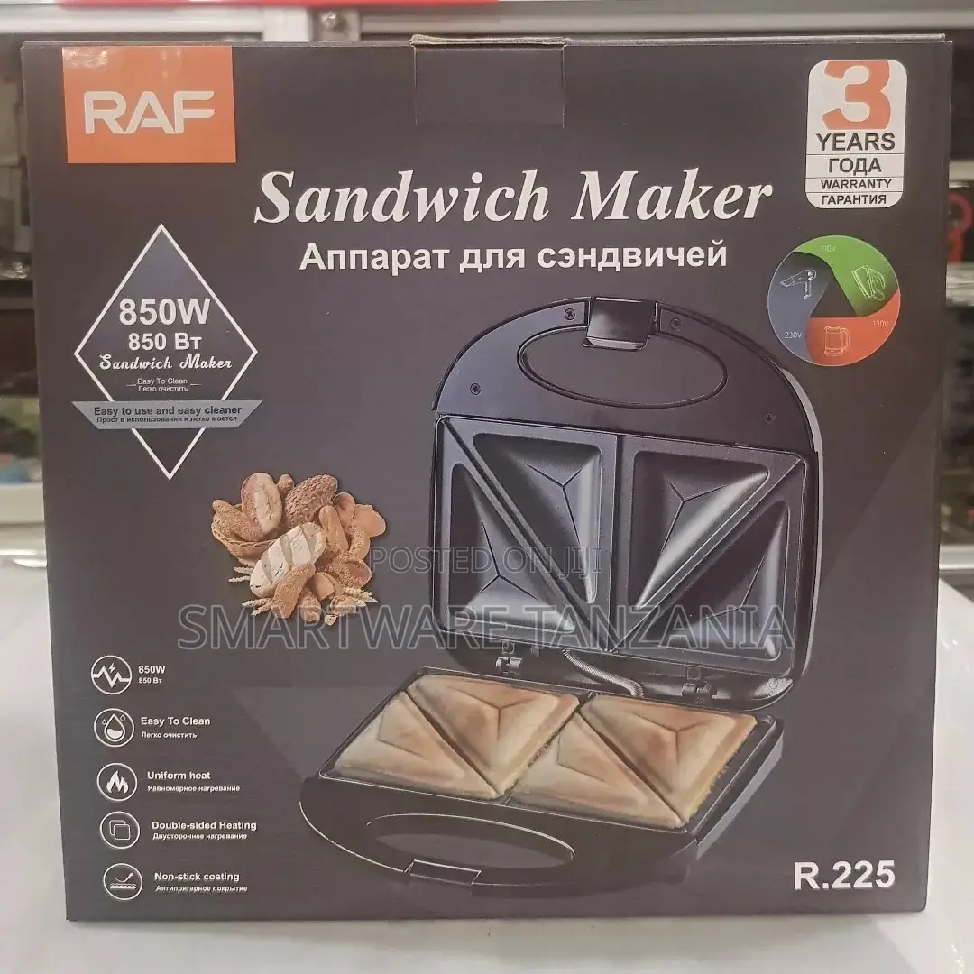 Sandwich Waffle Grill Maker For Making Breakfast Snacks