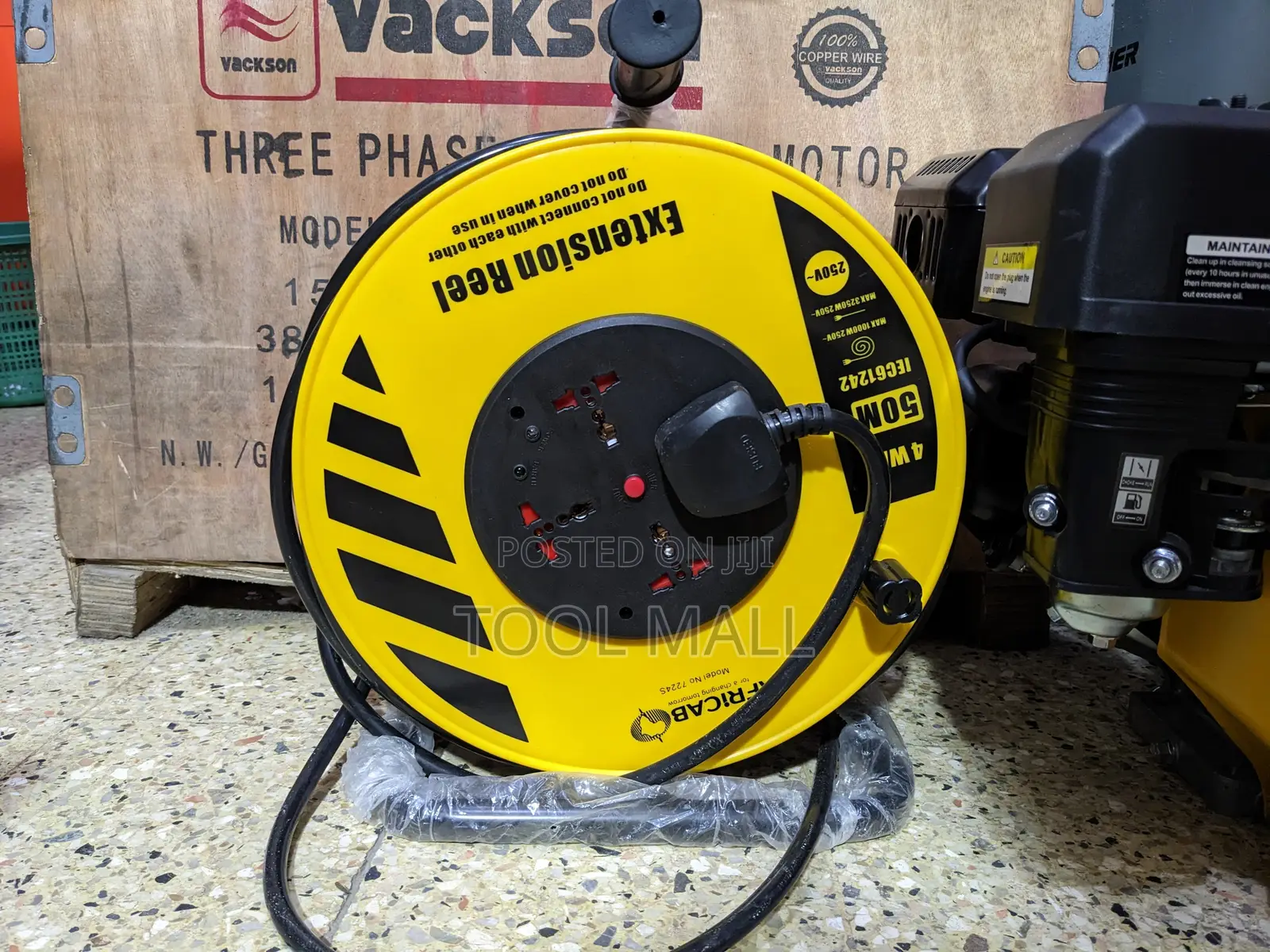 Extension Reel Heavy Duty Extension Cable