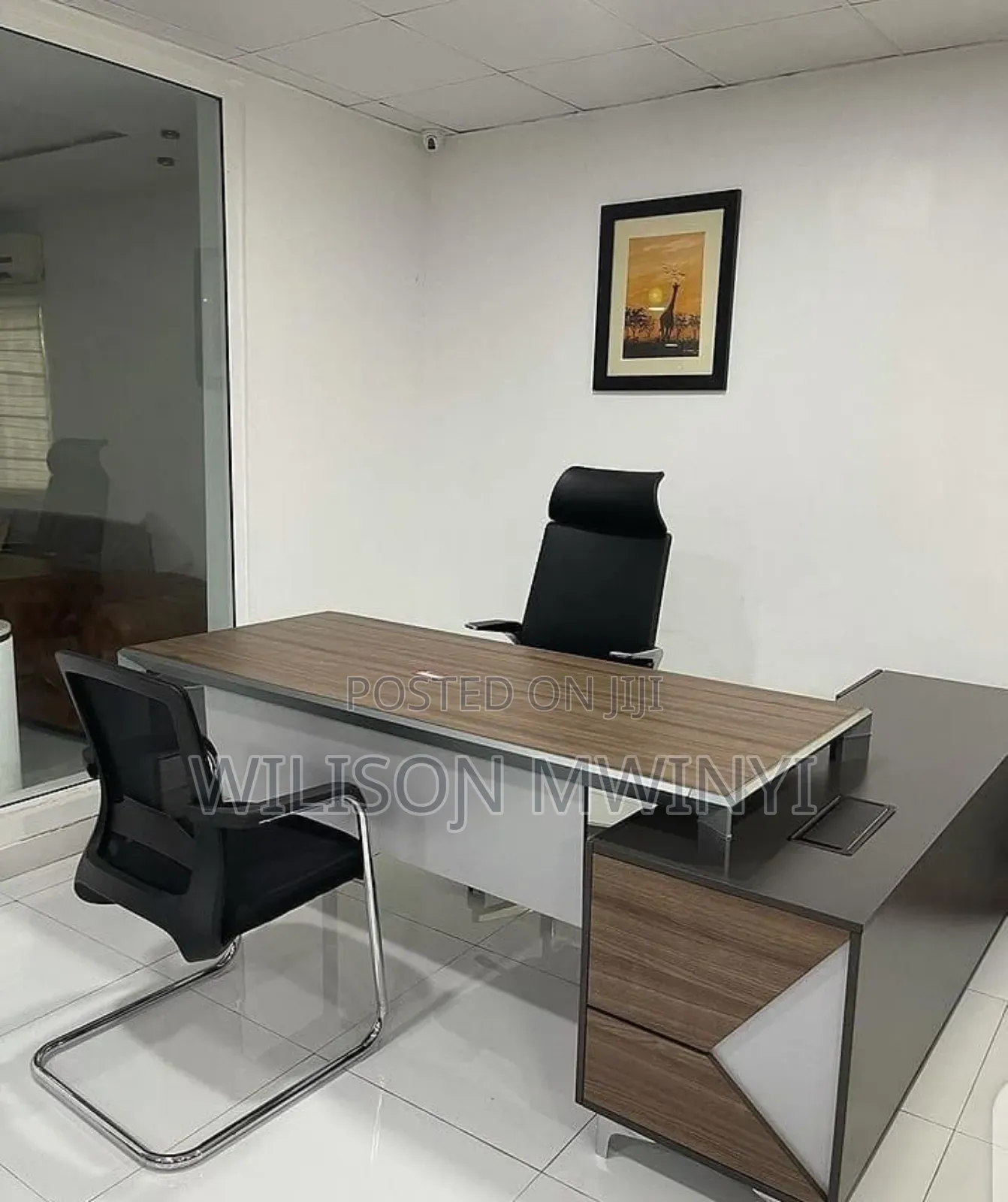 Executive Table and Chairs Full Set