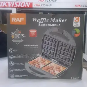 Waffle Maker, 2-piece Non-stick Waffle Iron For Breakfast