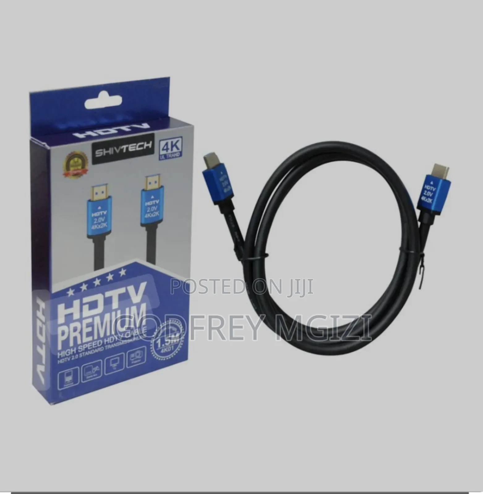 1.5 Miter HDMI Cable 2.0 Primium High Speed for Uhd HDTV
