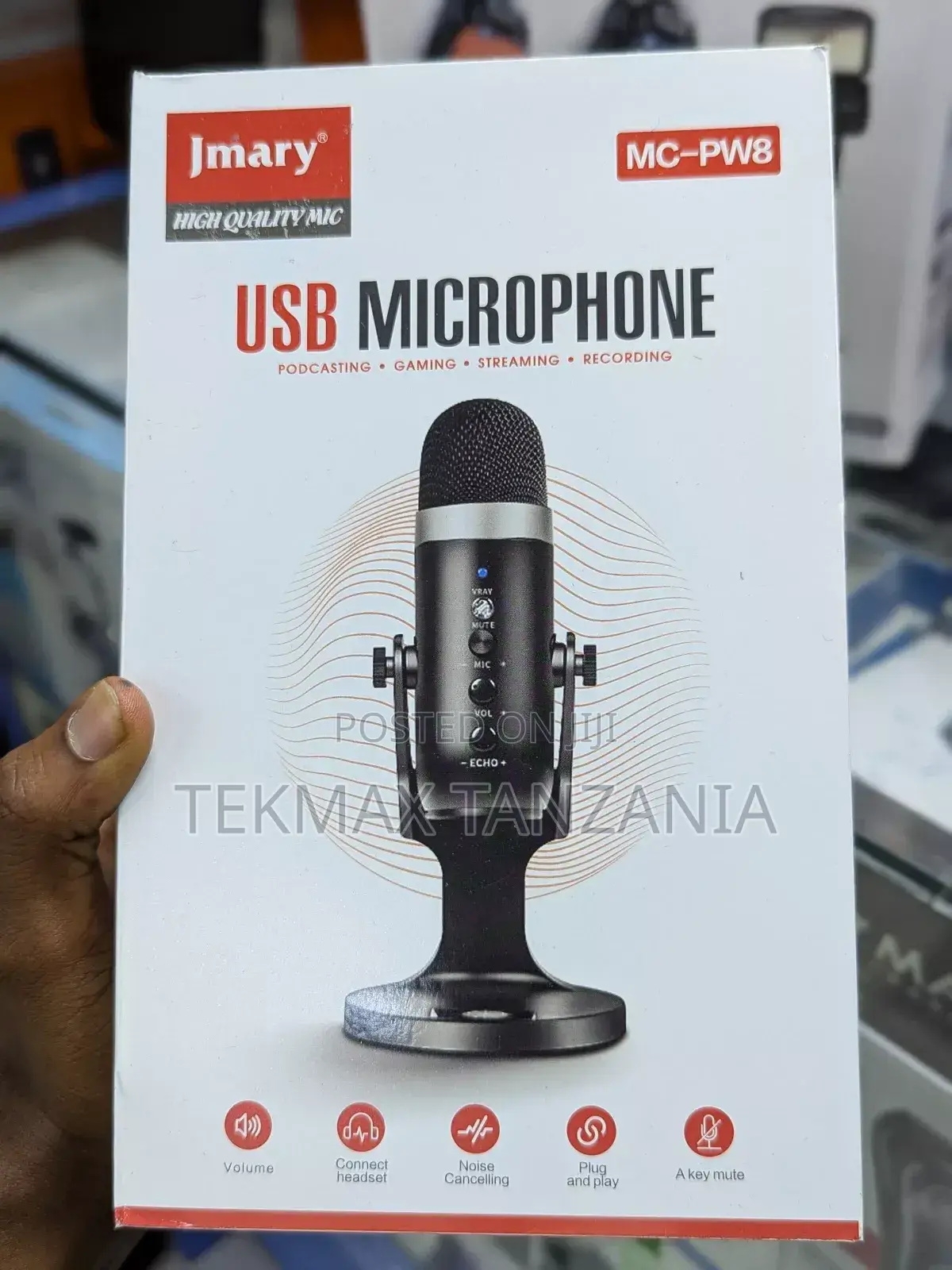 Usb Microphone for Podcasting Gaming Streaming and Recording