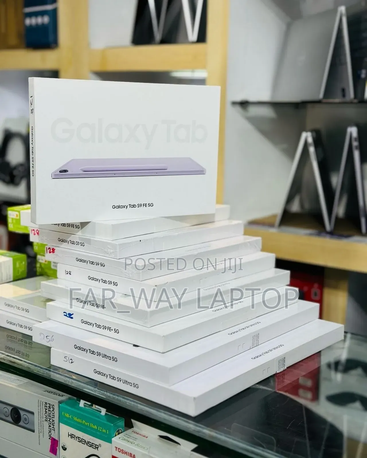 New Samsung Galaxy Tab S9 FE+ 1 TB Silver
