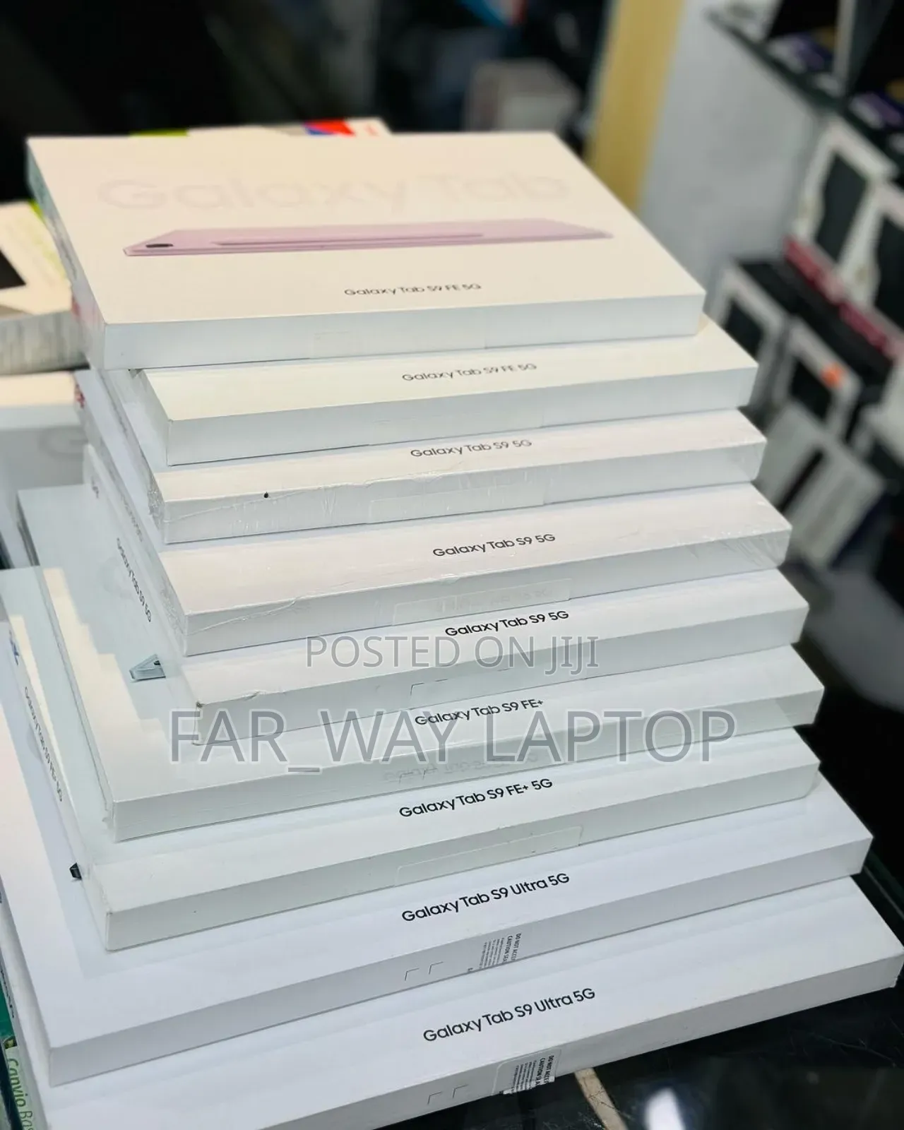 New Samsung Galaxy Tab S9 FE+ 1 TB Silver