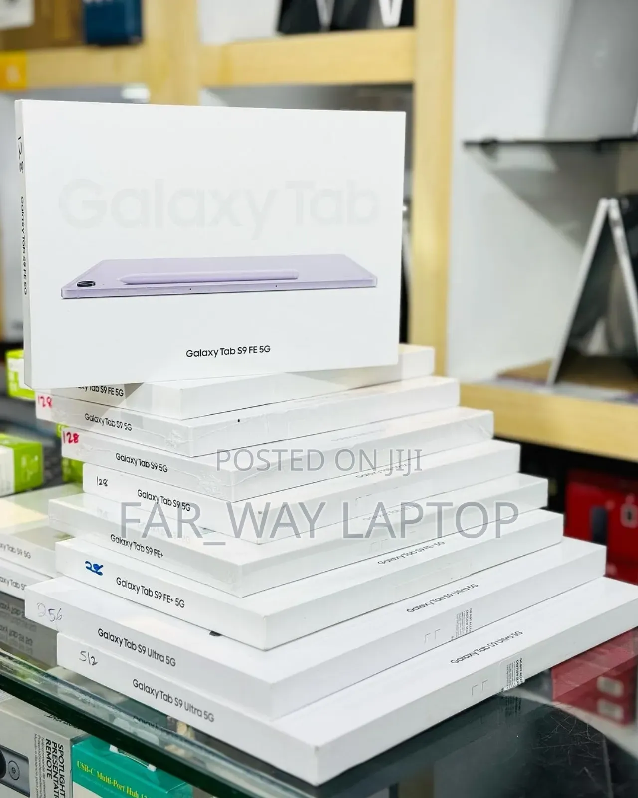 New Samsung Galaxy Tab S9 FE+ 1 TB Silver