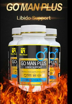 Go Man Plus for Libido Support Energy Tablet With MACA