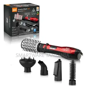RAF 5-in-1 Rotative Brush Hair Styling Kit For Hair Styling