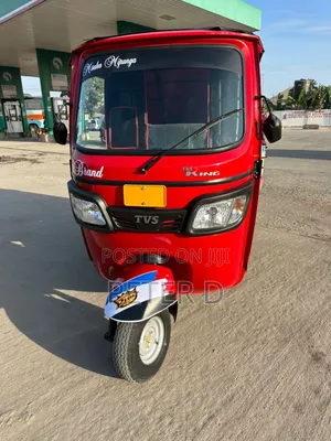 New TVS King Cargo 2024 Red