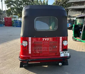 New TVS King Cargo 2024 Red
