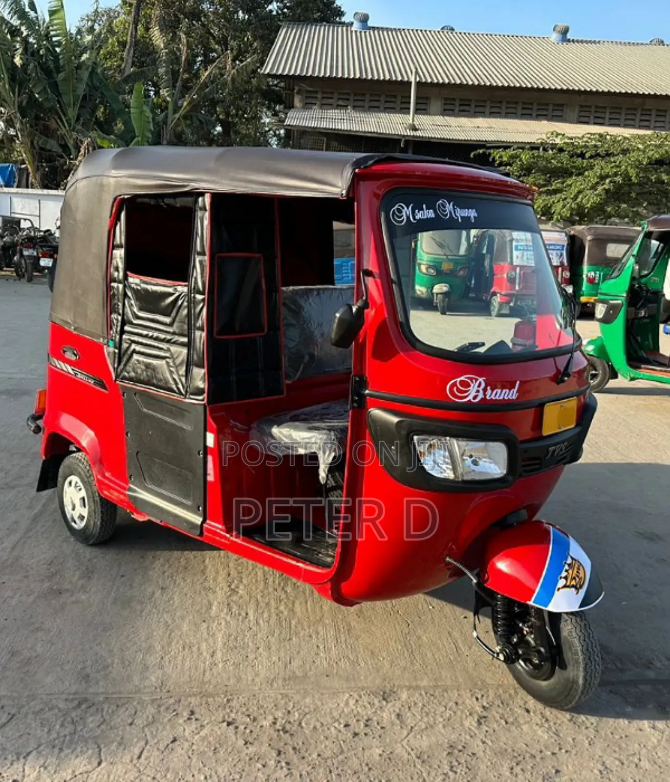 New TVS King Cargo 2024 Red