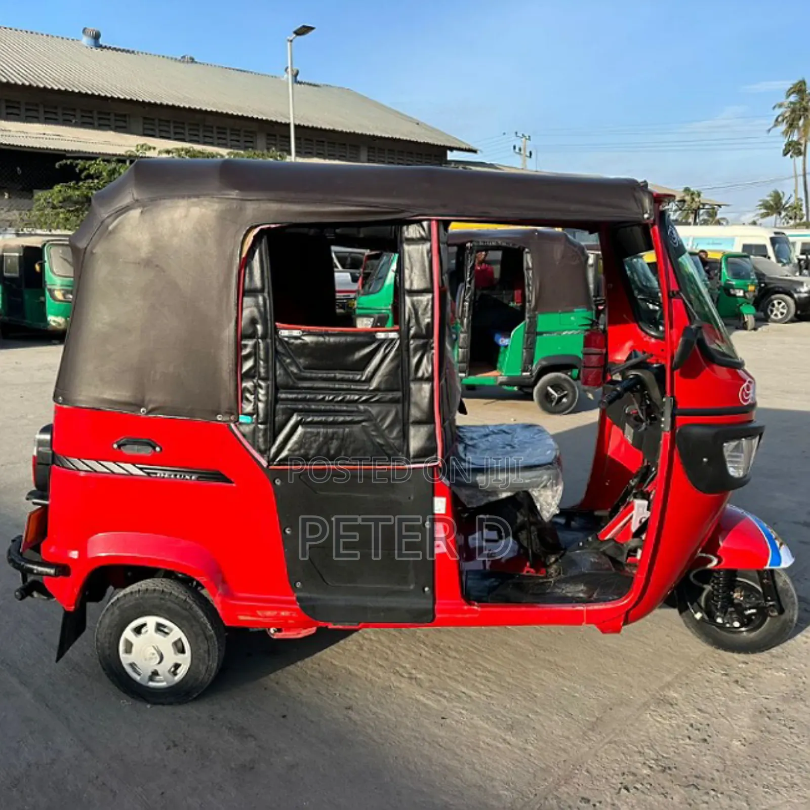 New TVS King Cargo 2024 Red