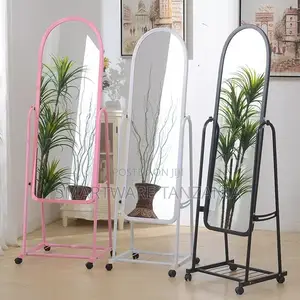 Full Length Standing Mirror, Shelf Bathroom Bedroom Wardrobe
