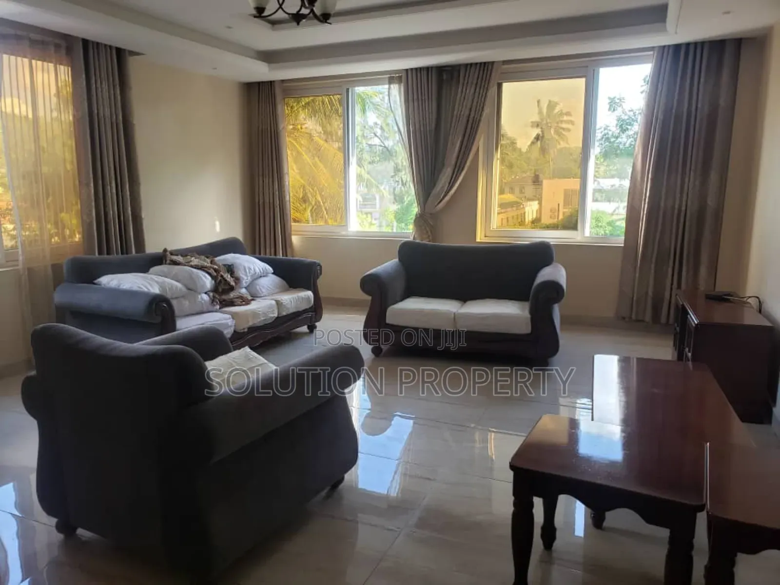 Furnished 3bdrm Apartment in Mikocheni for rent