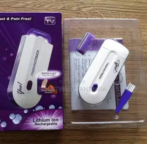 Epilator With Laser Sensor Light Razor Safe Finishing Touch