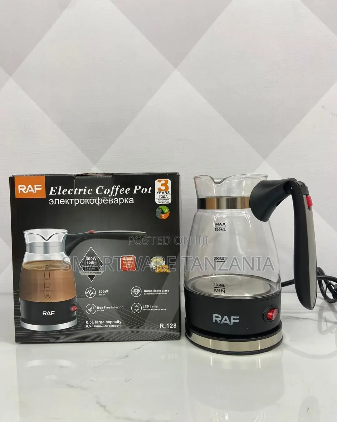 Electric Turkish Coffee Maker Machine Pot Warmer Kettle