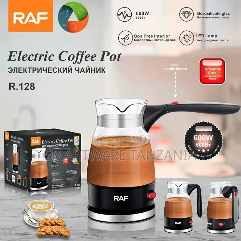 Electric Coffee Pot Turkish Coffee Maker Machine Warmer Pot