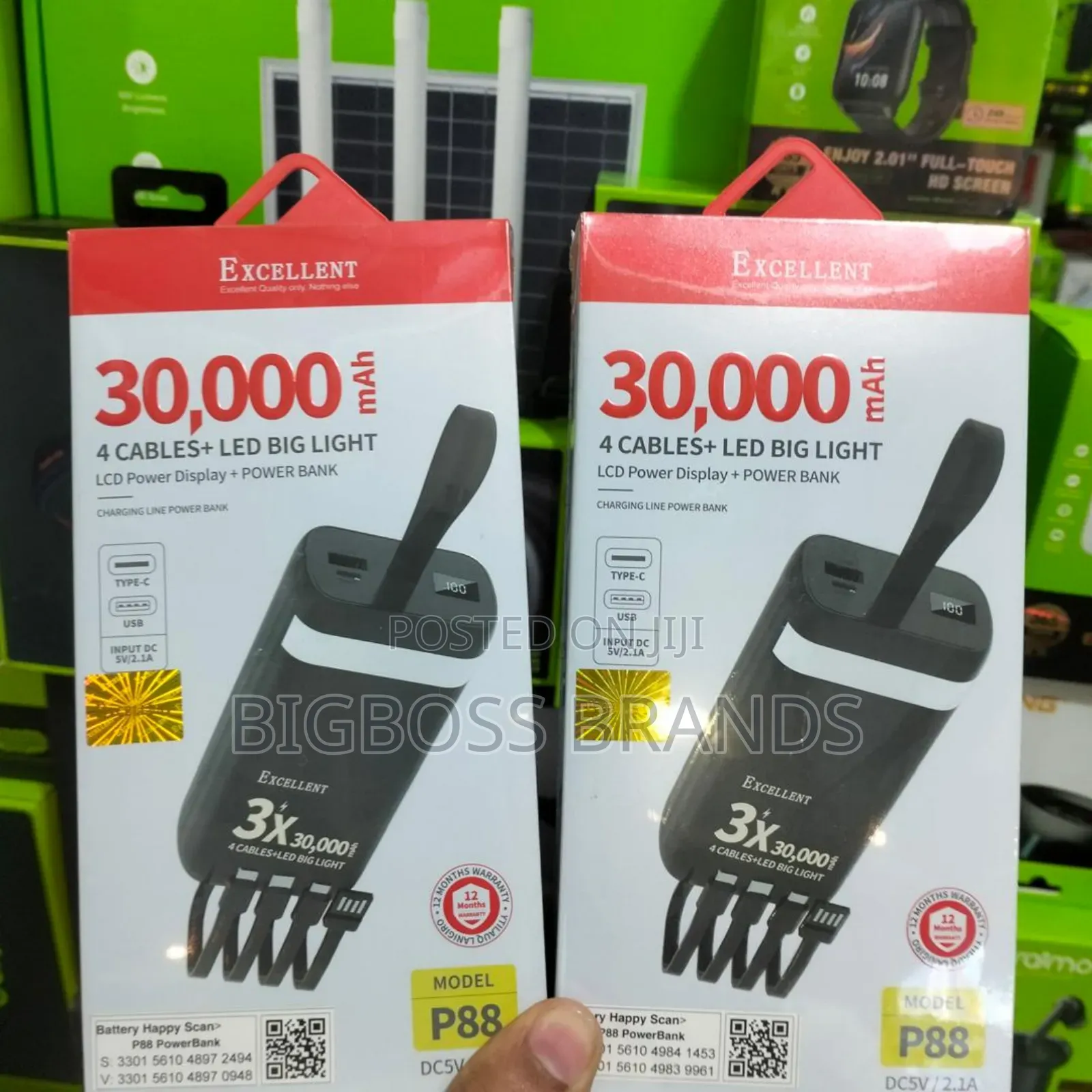 Excellent Power Bank 30000 Mah (P88)