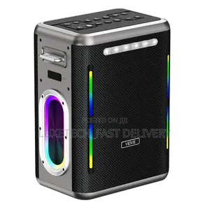 Vidvie Outdoor Portable Wireless Speaker 2 Mics 300W