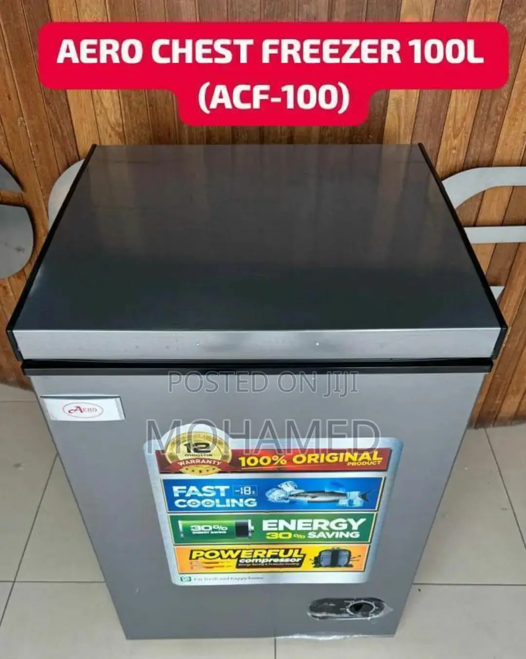 Aero Chest Freezer/Friza 100L