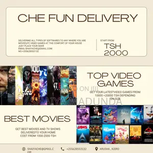 People,Movie And Games Delivery