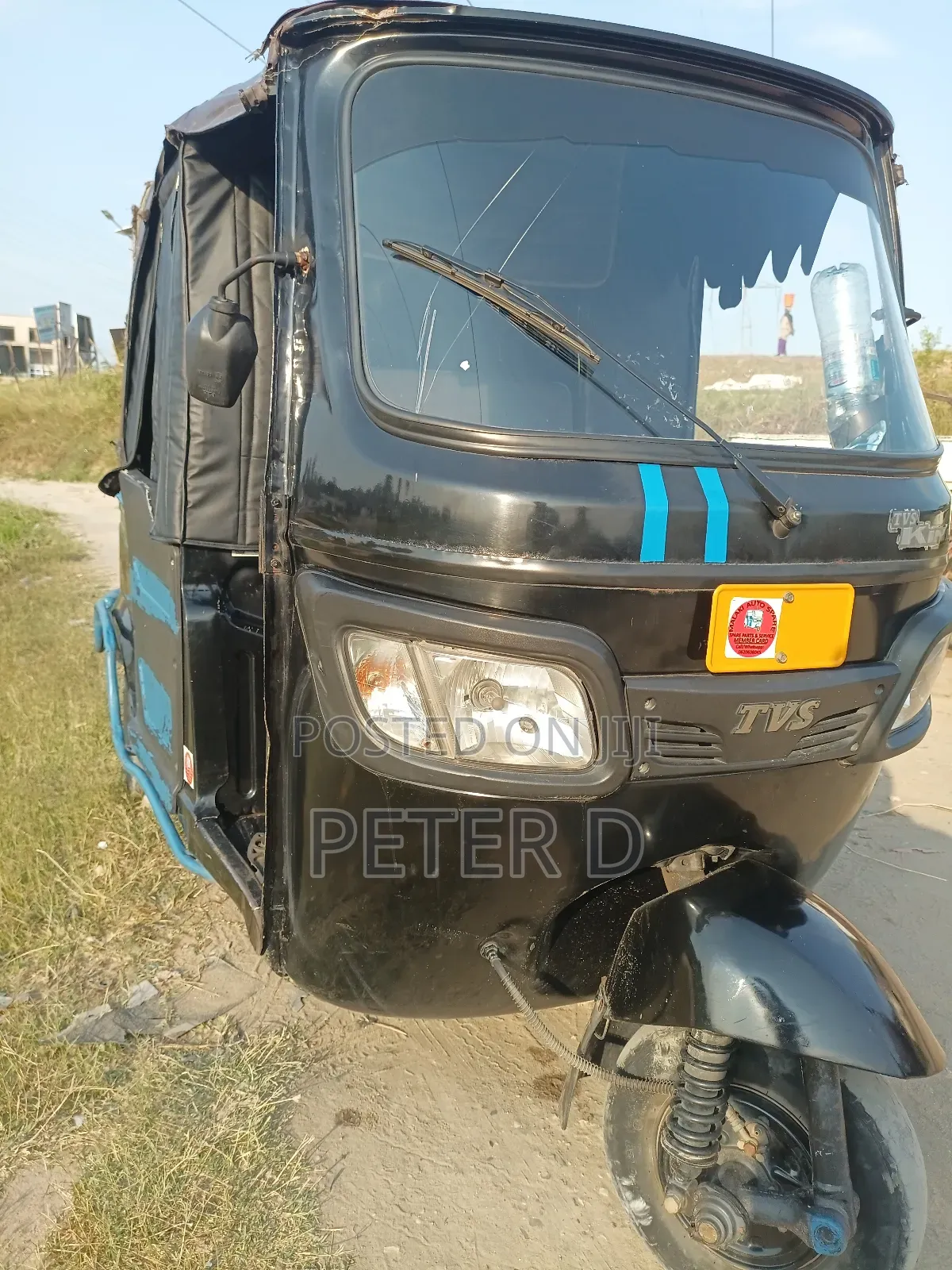 TVS King Deluxe Plus iTouch Start 2023 Beige