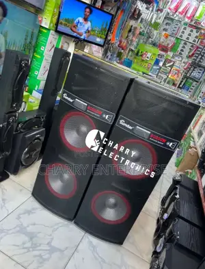 SUNDAR High Quality Speakers 80000W With Mic and Remote 