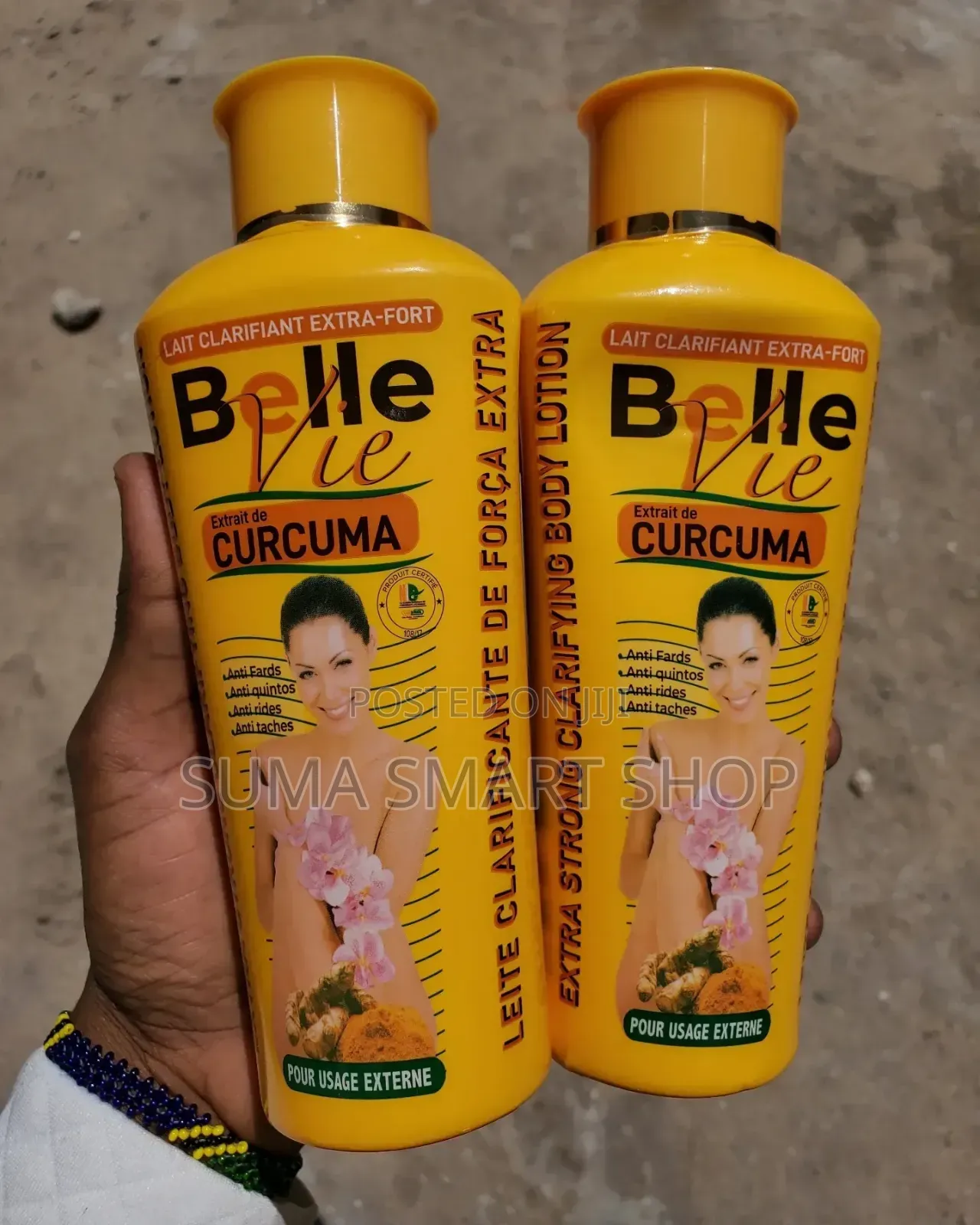 BELLE VIE Body Lotion .(Ngozi Ya Unjano )