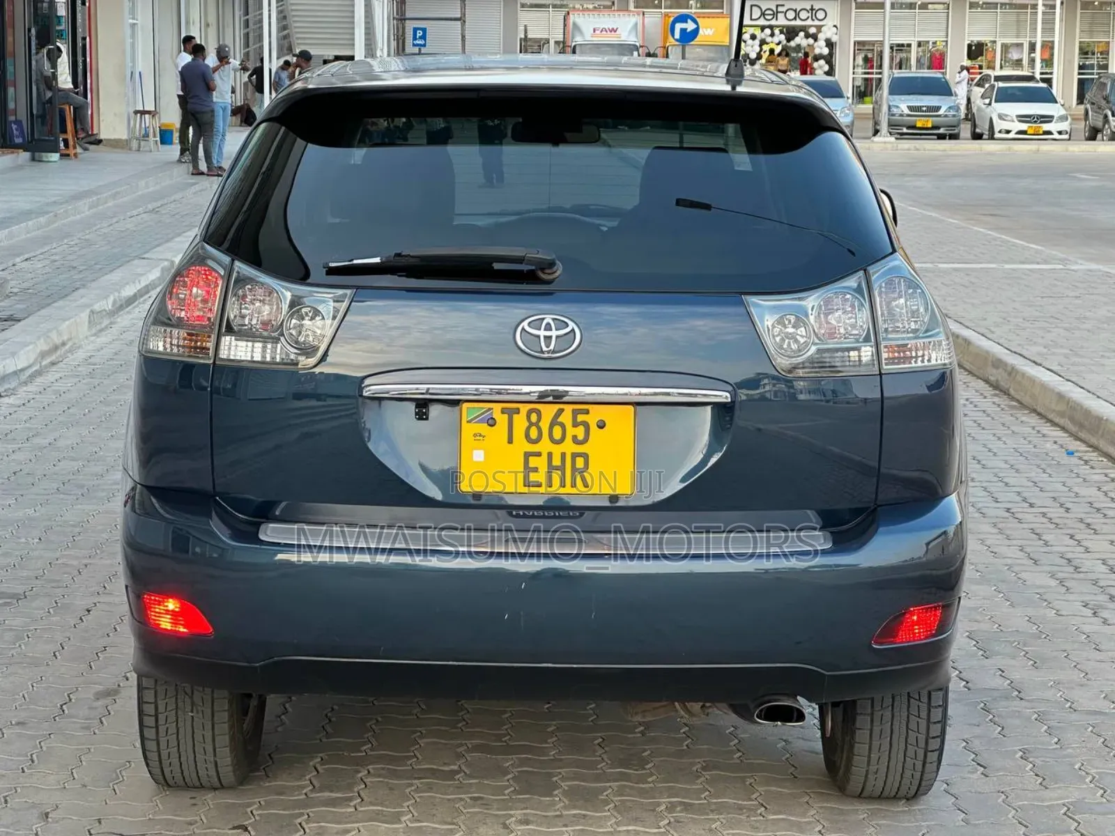 Toyota Harrier 2007 Blue