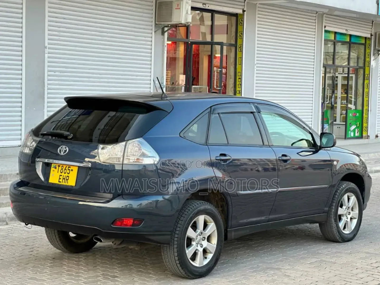 Toyota Harrier 2007 Blue