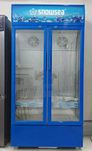 Snow Sea Double Door Showcase Fridge 550L