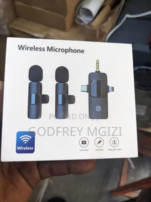 Wirelless Microphone For Phone And Camera